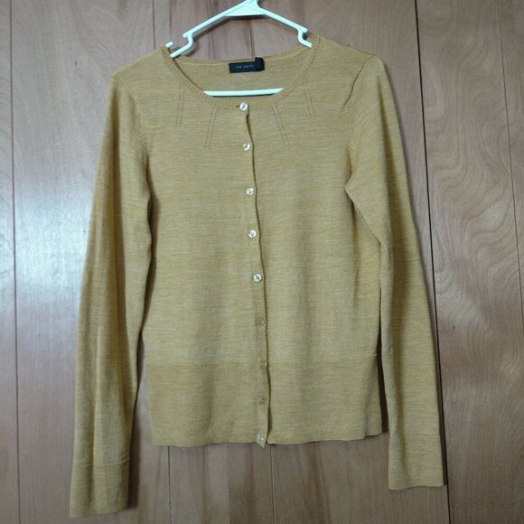 THE LIMITED Women's Large Long Sleeve Button Front Cardigan Wool Blend Classic - Picture 1 of 7